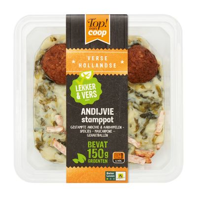 Top! Van Coop Andijvie Stamppot
